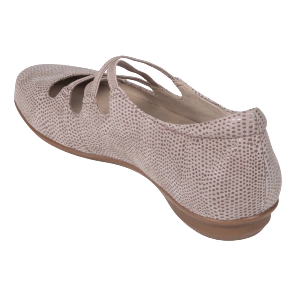 Earthies Clare Ballet Size 9 Suede Loafers Ginger Metallic - Picture 4 of 8